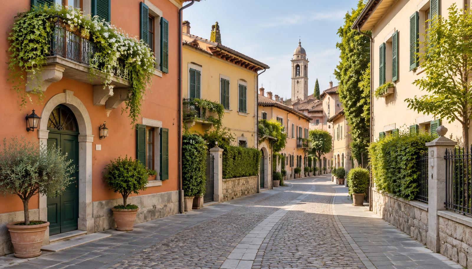 Quartiere residenziale di Milano